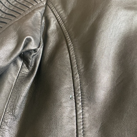Barneys originals leather jacket - Picture 5 of 7